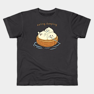 Happy Sailing Dumpling Kids T-Shirt